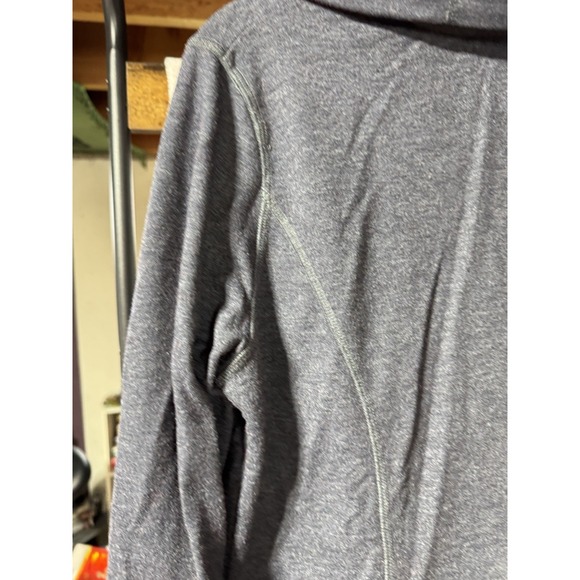 Free Country Denim Blue Snap Collar Jacket Button Front Pockets Textured - Picture 13 of 16